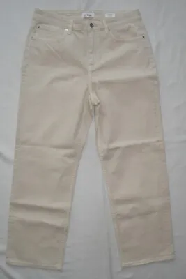 S.Oliver Women's Jeans With Wide Leg Size 40 Straight High Rise (Like) New • $30.30