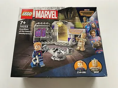 Lego Marvel Guardians Of The Galaxy Toy Set 76253 New In Box Sealed Groot ! • £9