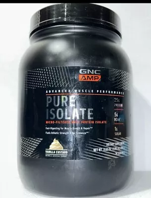 Whey Protein Isolate Shake Vanilla Custard Sealed Ex1/24 • $29.40