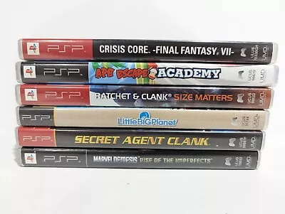 Sony Playstation Portable PSP Cheap Affordable Games Tested Complete In Box CIB • $7.25