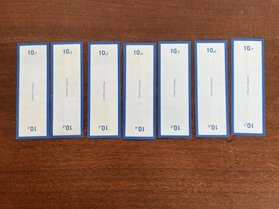 £2.50 • Buy Vintage Meccano Repro Small Parts Box Labels  10.1 To 10.7.