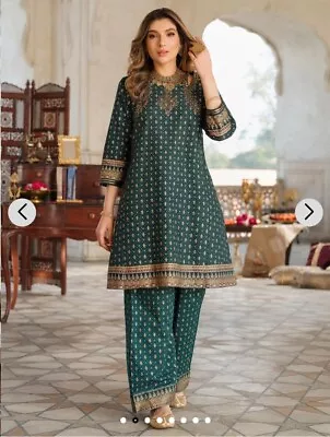 Limelight Embroidered Lawn 2pc Suit Pakistani Designer Khaadi Sapphire Aghanoor • £49.99