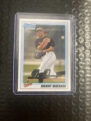 MANNY MACHADO - 2010 Bowman 1st Draft Prospects Rookie Card (RC) #BDPP80 Orioles • $4.99