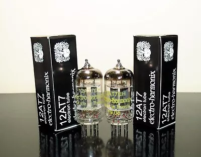 NEW Matched Pair (2) Electro-Harmonix 12AT7/ECC81 Tubes - Russia • $34.99