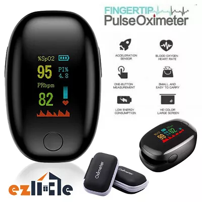 Pulse Finger Heart Oximeter Professional Monitor Blood Rate Saturation Oxygen • $13.99