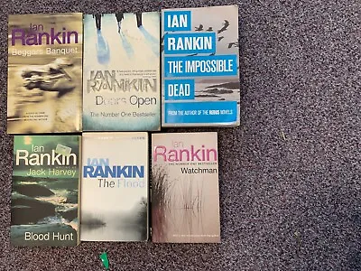 £9.95 • Buy Ian Rankin  Collection X 6  Books Job Lot  Crime Fiction
