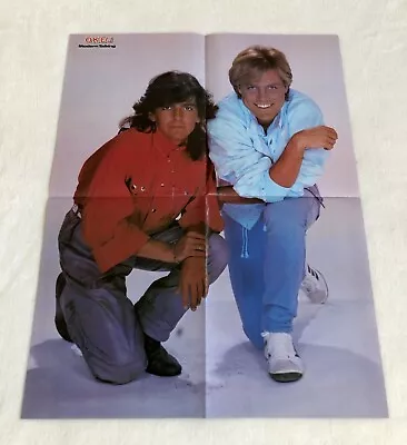 MODERN TALKING 1985 Swedish Poster Music Magazine Okej 1980s Rare Vintage • $29