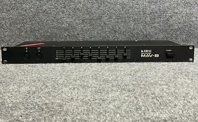 MIDI Patchbay KAWAI MAV-8 8 Outputs 4 Inputs Splitter Rack • $80.02