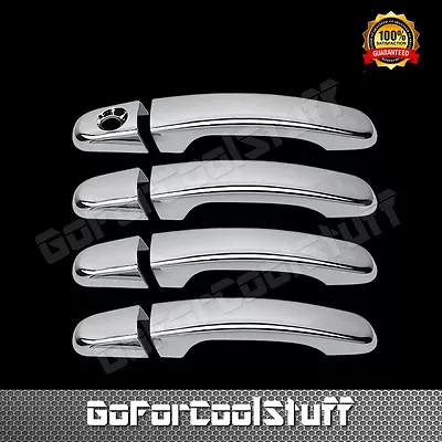 4 DOOR HANDLE CHROME COVER For Chevy Malibu 2004-05 06 07 08 09 10 11 2012 Stick • $25.95