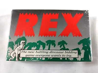 NEW Vintage REX Trick-Taking Card Game By S&S Games ULTRA RARE 1993 • $9.99