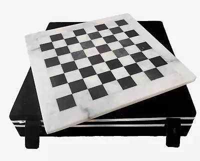 Marble Chess Board Only Chess Board With Storage Marble Board Chess Board 12x12  • $49.95