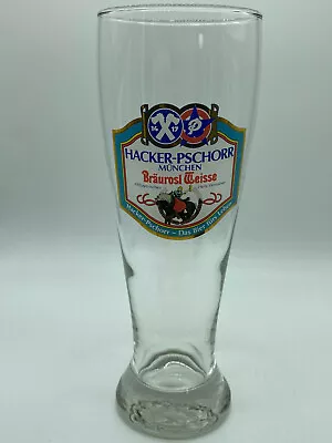 Hacker Pschorr Munchen Braurosl Weisse Pilsner Beer Glass 0.5 L • $15.99