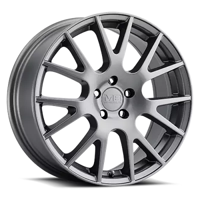 4 New 16X7 38 5X114.3 MB Wheels Crux Gray Wheels/Rims 16 Inch 66905 • $472