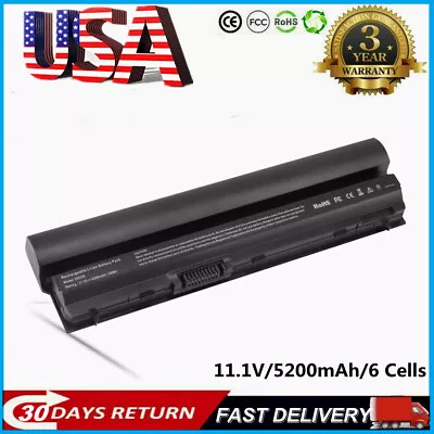 6 Cell RFJMW FRR0G Battery For Dell Latitude E6220 E6230 E6320 E6330 E6430S • $18.95