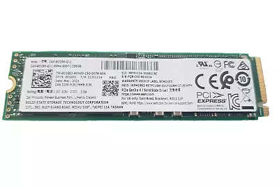 New 256GB SSD NVMe Solid State Drive PCIe Gen3x4 CA5-8D256-Q11 02G52 2G52 • £35.99