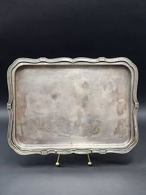 McAlpin Hotel New York International Silver Co Silver Soldered Serving Tray • $500