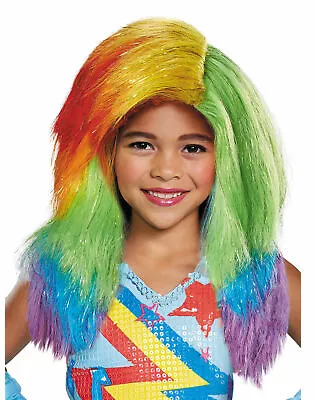 Girls 4+ * MY LITTLE PONY THE MOVIE - RIANBOW DASH * Halloween Costume Wig • $12.99