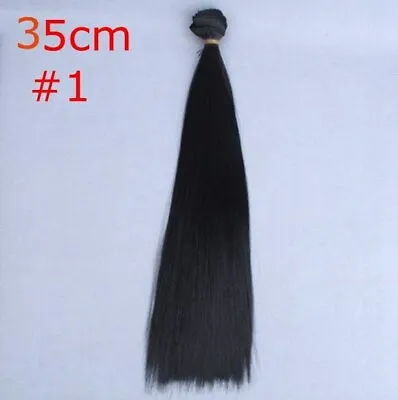35*100cm Doll Accessories Long Straight Hair Wig Multi-color For 1/3 1/4 Dolls • $5.13