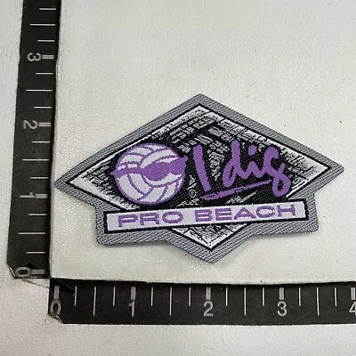 Thin Patch I DID PRO BEACH VOLLEYBALL (Ball In PURPLE Shades Sunglasses) 00DT • $5.99