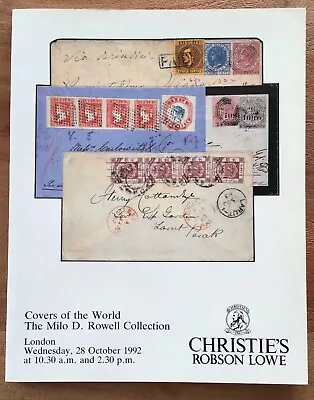 £4.99 • Buy COVERS OF THE WORLD, Japanese Occupation Etc., Milo D Rowell, Auction Cat. 1992