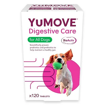 YuMOVE Digestive Care For Dogs And Cats 120 Tablets - DIRECT FROM YuMOVE • £24.40
