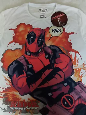 Marvel Deadpool Yep T Shirt Size Xxl • £7.47