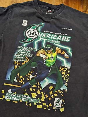 WWE Vintage Rare Hurricane Shirt  WWF ECW WCW 2003 I HAVE ISSUES 2 Sided RARE M • $75