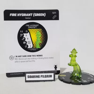 $27.99 • Buy DC Heroclix FIRE HYDRANT (GREEN) S011 SPECIAL OBJECT Batman Team-Up