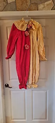 Vintage Handmade Youth Clown Suit Costume With Neck Ruffle 1960’s • $19.77