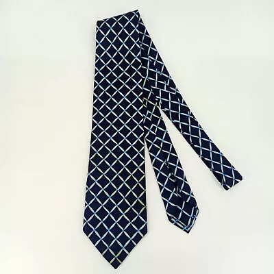 BVLGARI Signed DAVID PIZZIGONI Men Silk Tie Made In Italy • $43.31