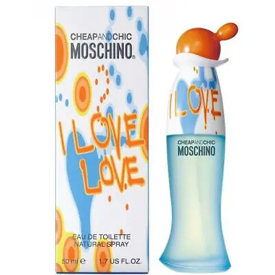 I Love Love Perfume By Moschino 1.7 Oz Edt For Women New In Box Sealed • $24.05