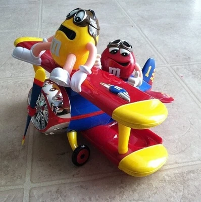 £15.99 • Buy M&M's Barnstorming Plane Sweet Candy Dispenser M & M Novelty Airplane Chocolate 