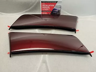 Brand New ROUSH Quarter Panel Side Scoop Set ROYAL CRIMSON / BURGANDY 422145 • $249.95