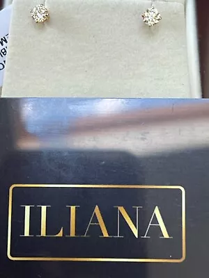 £395 • Buy Stunning ILIANA 18 Carat Y/gold Natural Yellow 0.40 Carat Diamond (VS) Studs