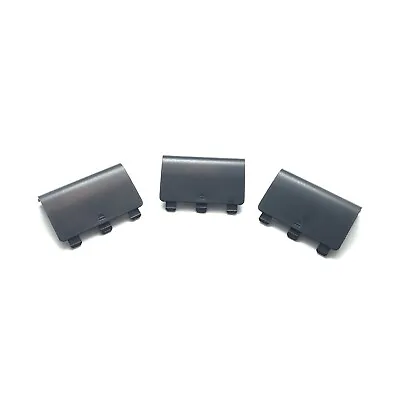 3PCS Xbox One Controller Battery Cover Door Shell Replacement Black Free Postage • $9.82