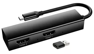 Premium USB 4K Dual 1080P DVR Capture Dongle For Windows Mac Linux • $39