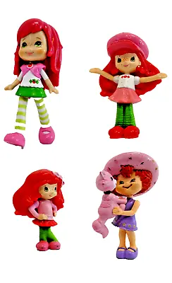 LOT - 4 Strawberry Shortcake Collectible Dolls McDonald Toys-  Hasbro • $10
