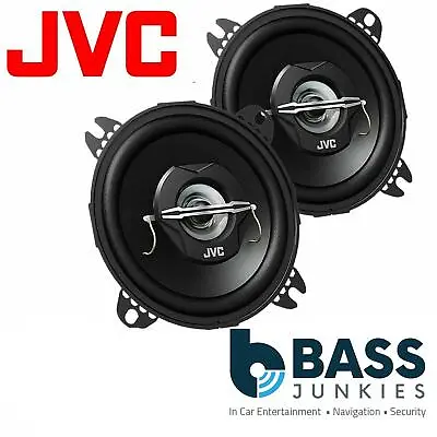 JVC 10cm 420 Watts 2 Way Front Dash Speakers Fits VW Polo 1990-1994 MK2 Facelift • £19.95