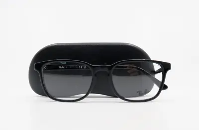 Ray-Ban RB 5418 2000 56mm Black Gloss Acetate Rectangle New Unisex Eyeglasses. • $89