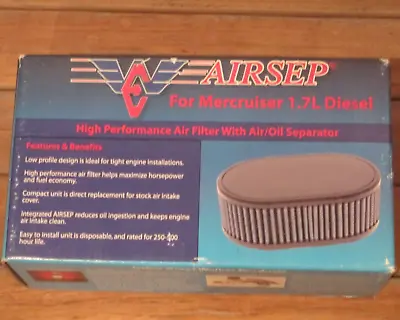 WALKER AIRSEP Diesel Air Filters Mercruiser 1.7L Diesel Oil Separator         D7 • $65