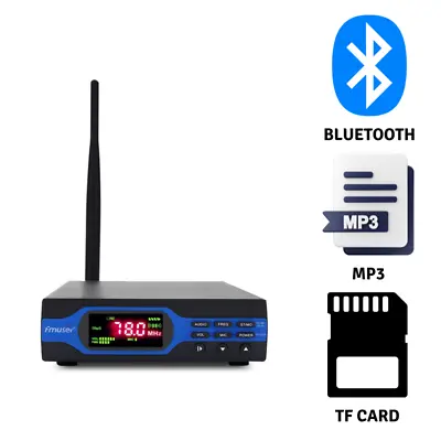 FMUSER 1W Pll Wireless FM Transmitter Stereo Upgraded 1 Watt FM Radio Broadcast • $179