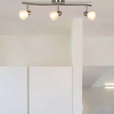 Track Lighting Brushed Nickel Modern Kitchen Ceiling Light Vintage Track Lights • $95.99