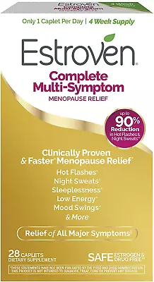 Complete Multi-Symptom Menopause Supplement For Women 28 Ct. Clinically Proven • $27.32