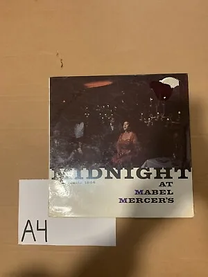 Midnight Mabel Mercer's Atlantic 1244 SEALED New Record Lp Original Vinyl Album  • $25.20