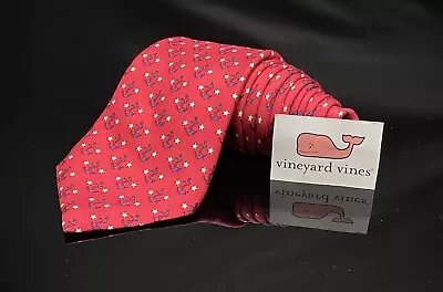 Vineyard Vines Boys Anchor Red Blue Tie • $80