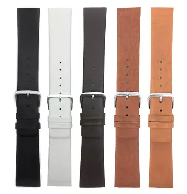 Genuine Leather Watch Band For Skagen Screw Fit Strap 12 14 16 18 20mm 22mm 24 • $24.75