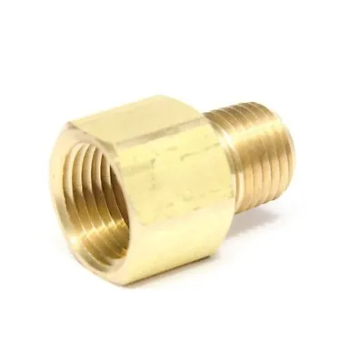 Reducer Pipe Adapter 3/8 Female To 1/4 Male Npt Brass Fitting Water Air Gas • $6.89