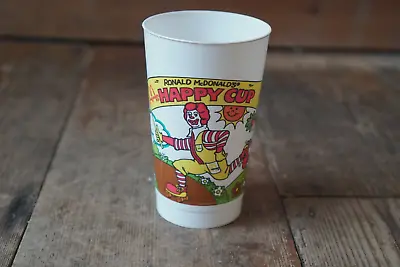 Vintage McDonalds Happy Cup Ronald & Hamburglar 1980s • £10