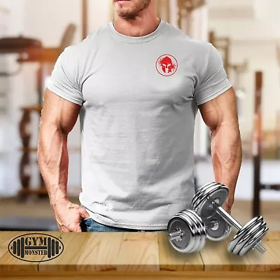 £9.99 • Buy Blooded Spartan T Shirt Small Gym Clothing Bodybuilding Training Workout Men Top