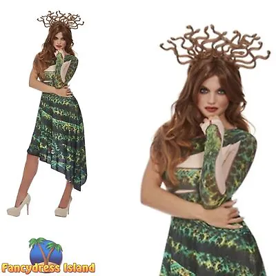 £55.39 • Buy Smiffys Medusa Snakes Greek Myth Adults Fancy Dress Costume